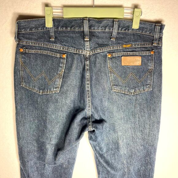 Wrangler Vintage Blue Jeans Mens Size 36 x 32 - Picture 8 of 11